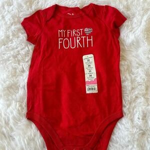 Jumping Beans Red Bodysuit